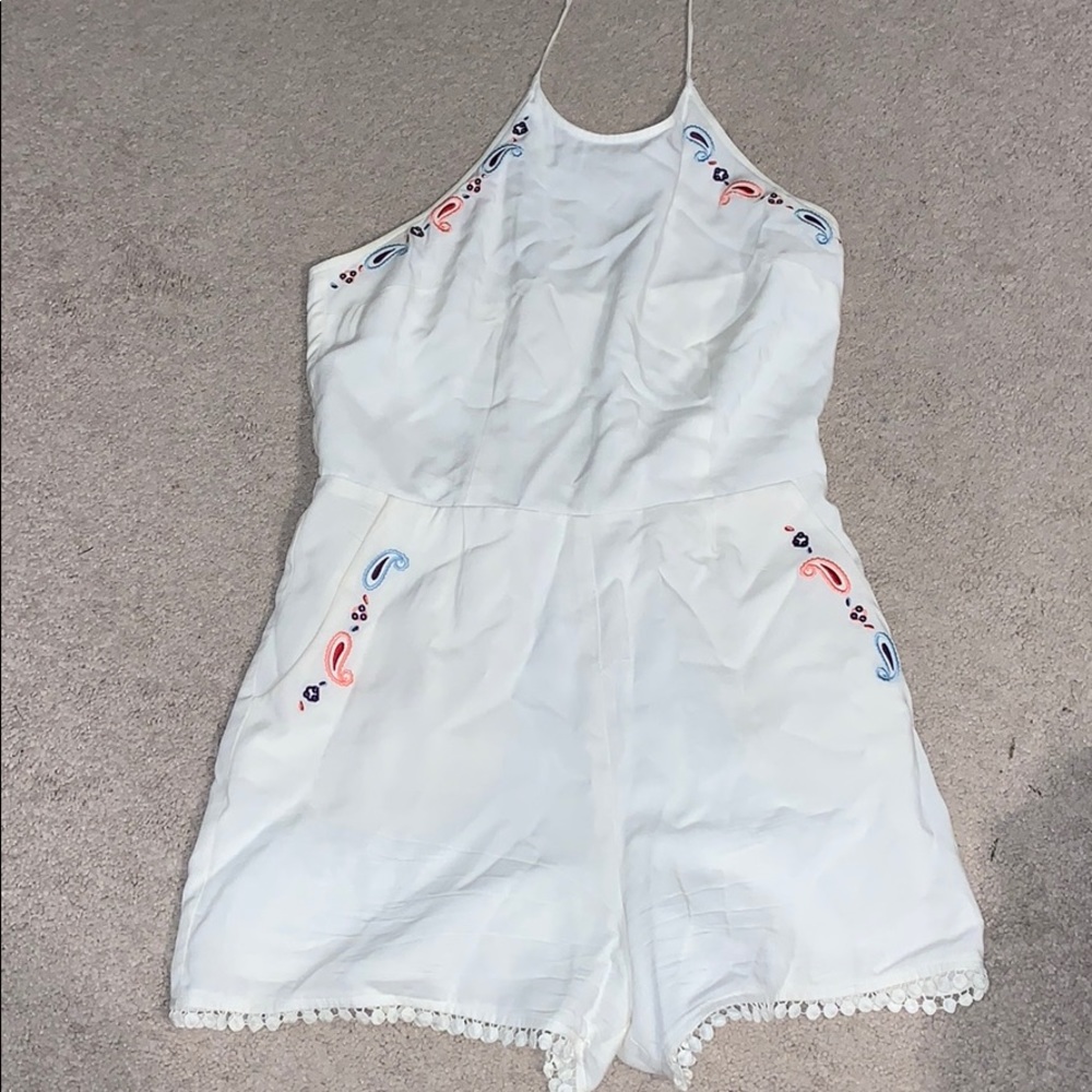 white romper